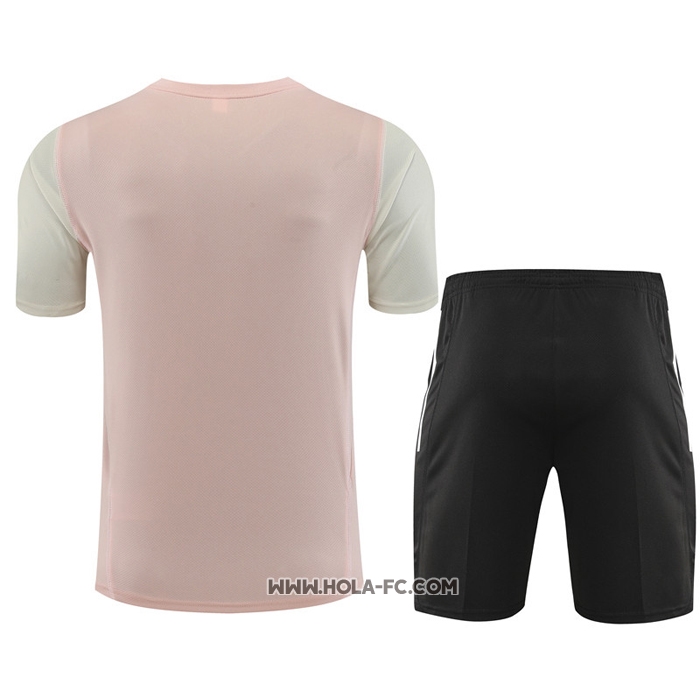 Chandal del Lyon 2023-2024 Manga Corta Rosa - Pantalon Corto